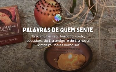 Palavras de quem sente