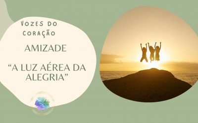 AMIZADE – “A LUZ AÉREA DA ALEGRIA”