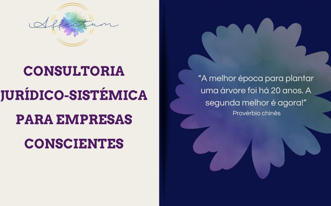 Consultoria Jurídico-Sistémica para Empresas Conscientes