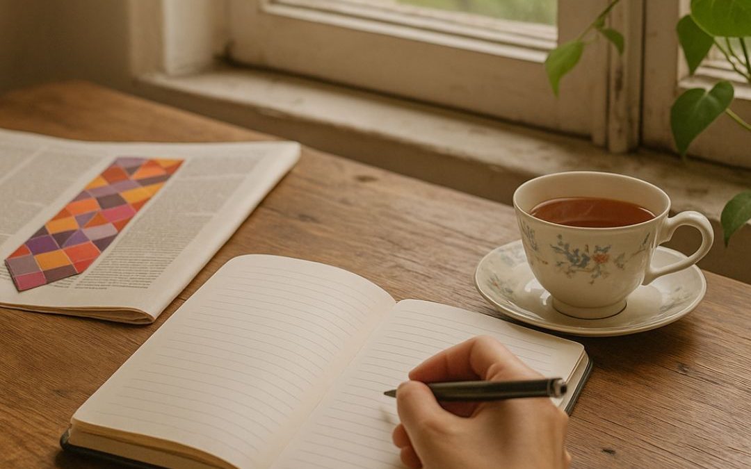 AS PÁGINAS MATINAIS SÃO UMA FORMA DE ESVAZIAR A MENTE, PARA QUE O NOVO POSSA ENTRAR